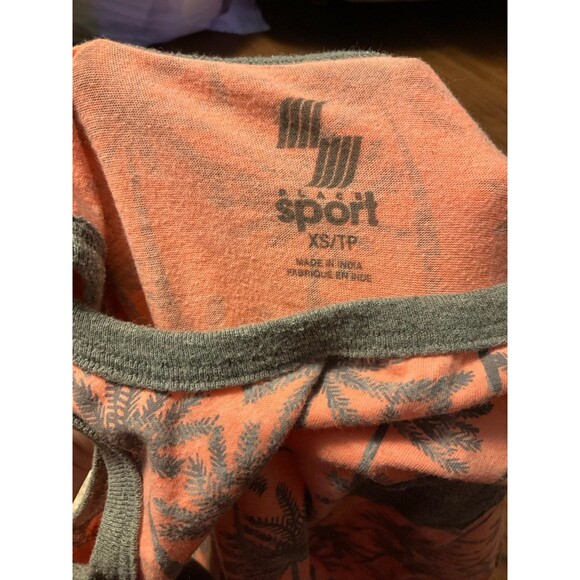 Childrens place orange tank top xs xtra small  palm trees orange - Picture 2 of 3